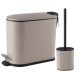 Χαρτοδοχείο 5lit και Πιγκάλ Σετ/2 2092-2095 Soft Close Taupe