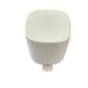 Eurocasa 2245 Χαρτοδοχείο Πλαστικό 5lt Soft Close Λευκό