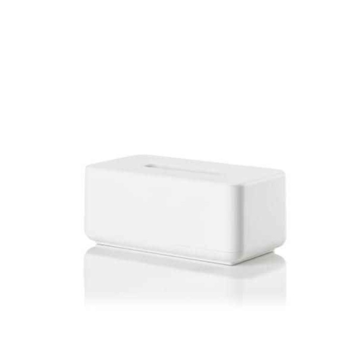Zone Denmark Θήκη Για Χαρτομάντηλα 36029 Abs 25,6x14x10,7 - Ume White