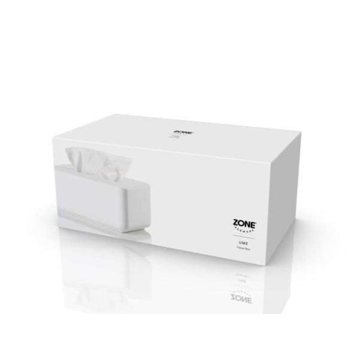 Zone Denmark Θήκη Για Χαρτομάντηλα 36029 Abs 25,6x14x10,7 - Ume White