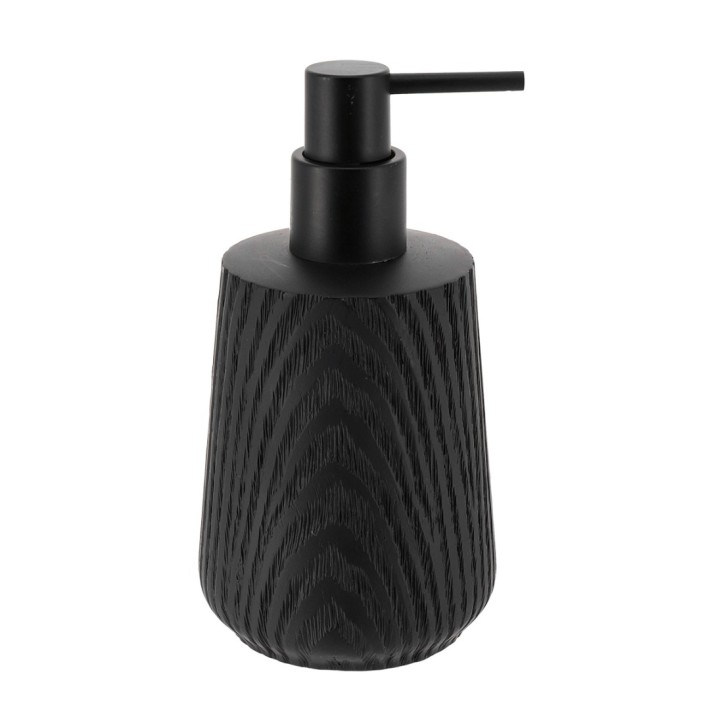 Αντλία Dispenser Μπάνιου Polyresin 9x18εκ., Μαύρο
