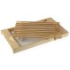 Finezzahome 19910186-1 Επιφάνεια Κοπής Ψωμιού Μπαμπού 37x21x2.5 εκ., Καφέ Μπαμπού
