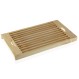 Finezzahome 19910186-1 Επιφάνεια Κοπής Ψωμιού Μπαμπού 37x21x2.5 εκ., Καφέ Μπαμπού