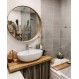 Eurocasa Επίπεδη Ραφιέρα Γέφυρα Μπάνιου 68X14,5X3,5 cm Μπαμπού