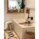 Eurocasa Επίπεδη Ραφιέρα Γέφυρα Μπάνιου 68X14,5X3,5 cm Μπαμπού