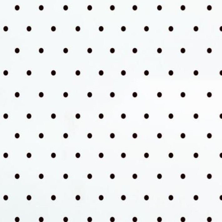 Στόρια Αλουμινίου 25χιλ., Διάτρητο 200 Λευκό