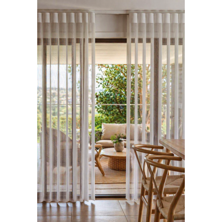Σύστημα Σκίασης Vertical Curtain Wave NATURALE Μπεζ- Καφέ FNNT-56