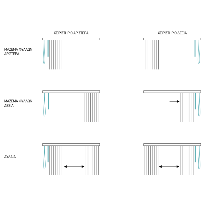 Σύστημα Σκίασης Vertical Curtain Wave Λευκό FNSI-01