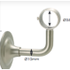 Κουπαστή Σκάλας 1m.,Inox Φ35 Οικονομική Σειρά K500-962-030
