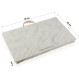 Finezza Home 15619130 Βάση για Λάπτοπ- Βοηθητικός Δίσκος από Ξύλο με Μαξιλάρι 30x48x4εκ. Εφέ Μαρμάρου- Μπεζ