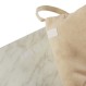 Finezza Home 15619130 Βάση για Λάπτοπ- Βοηθητικός Δίσκος από Ξύλο με Μαξιλάρι 30x48x4εκ. Εφέ Μαρμάρου- Μπεζ