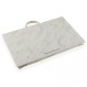 Finezza Home 15619130 Βάση για Λάπτοπ- Βοηθητικός Δίσκος από Ξύλο με Μαξιλάρι 30x48x4εκ. Εφέ Μαρμάρου- Μπεζ
