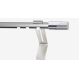 Frans Interior Design Μεταλλικός Σιδηρόδρομος Retro Φ25 με Στήριγμα FR10 Νίκελ Ματ