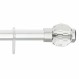 Grekon 1220 Βραχίονας Μπάνιου Αλουμινίου Crystal Sfera 120-220εκ. Χρώμιο