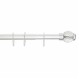 Grekon 1220 Βραχίονας Μπάνιου Αλουμινίου Crystal Sfera 120-220εκ. Χρώμιο