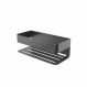 Σπογγοθήκη Επιτοίχια Mayura Μεταλλική Imex 25,6x11x9cm Black Gun Metal