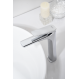 Imex Delos BDD055-3 Μπαταρία Νιπτήρα Ψηλή Inox Χρωμέ