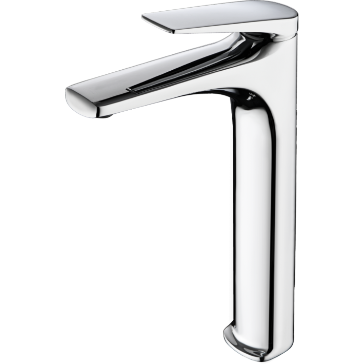 Imex Delos BDD055-3 Μπαταρία Νιπτήρα Ψηλή Inox Χρωμέ