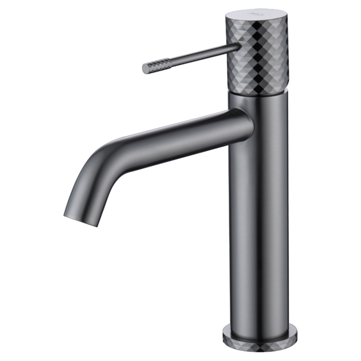Imex Genova BDG053-1BGM Μπαταρία Νιπτήρα Black Gun Metal