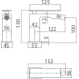 Imex Pisa BDP048-2 Μπαταρία Μπιντέ Χρώμιο