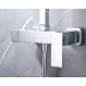 Imex Pisa BDP048 Ρυθμιζόμενη Στήλη Ντουζ με Μπαταρία 88-124cm Χρώμιο