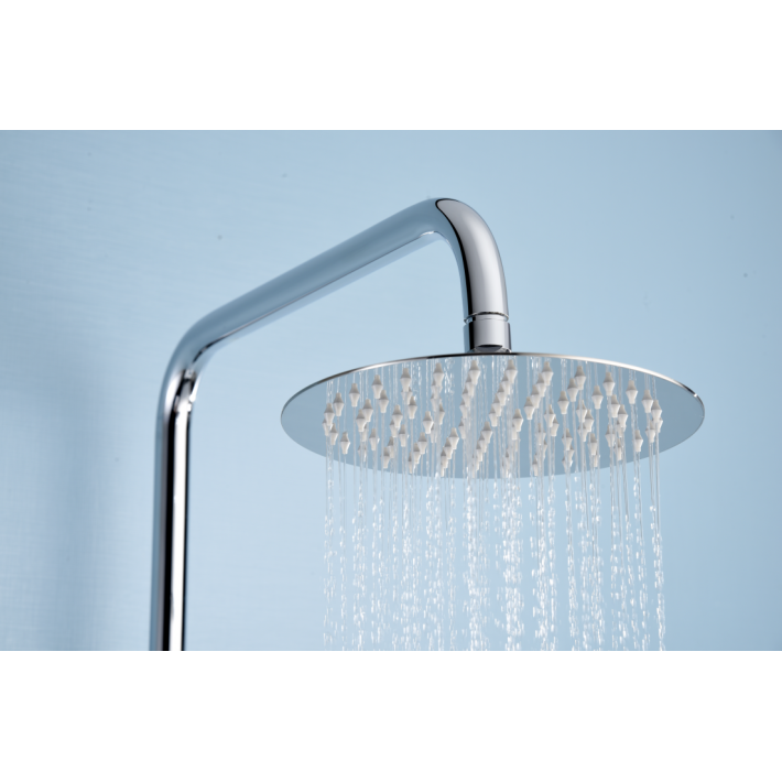 Imex Eco Kent BTK017 Στήλη Ντουζ Θερμοστατική 94/130εκ. Χρώμιο