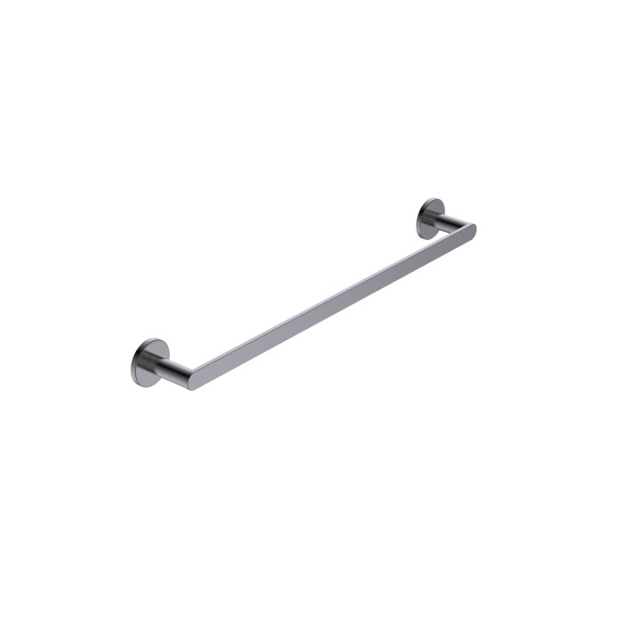 Βέργα Πετσέτας Practic με Κόλλα Imex 53x5εκ., Black Gun Metal