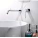 Imex Genova GLG053 Σετ Μίκτης & Στόμιο Εντοιχισμού Νιπτήρα 1 Εξόδου Inox Χρώμιο