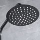 Imex Genova BTG053 Θερμοστατική Στήλη Ντους 2 Εξόδων Black Gun Metal