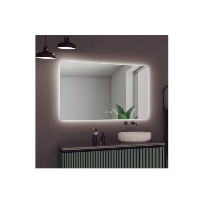 Imex Italia ITAL007/10070 Καθρέπτης Μπάνιου Φωτιζόμενος Led 70x100εκ.