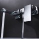 Imex BDF016-4Αναμεικτική Μπαταρία Μπανιέρας Πλήρες Σετ Χρώμιο