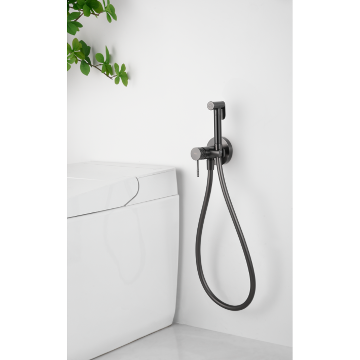 Imex Genova RDG053/BGM Σετ Εντοιχισμού Μπιντέ Black Gun Metal