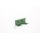 Άγγιστρο Πετσέτας Διπλό Imex 10x5.8x4.2εκ., SLIM001/VERDE Πράσινο