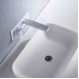 Imex Suiza GLE020/BL Μίκτης Μπαταρίας Εντοιχισμού Νιπτήρα 1 Εξόδου Λευκό Ματ