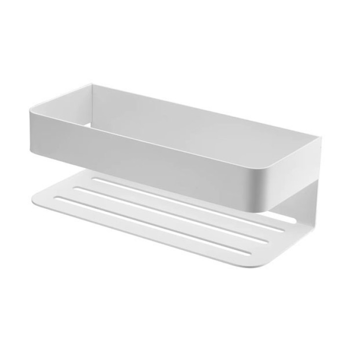 Σπογγοθήκη Επιτοίχια Mayura Μεταλλική Imex 25,6x11x9cm Λευκή Ματ