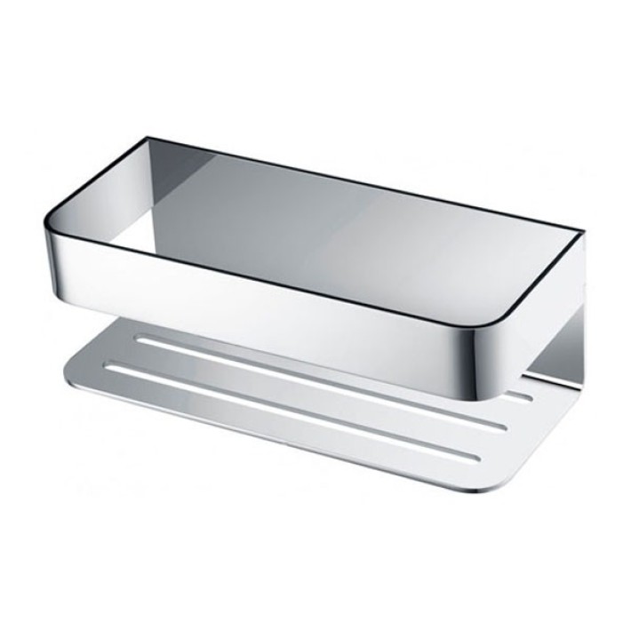 Σπογγοθήκη Επιτοίχια Mayura Μεταλλική Imex 25,6x11x9cm Χρώμιο