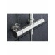 Imex Moscu BTK017/AC Στήλη Ντουζ Ανοξείδωτη Θερμοστατική 87/133εκ. Πλήρες Σετ Inox Ασημί