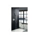 Imex Moscu GTK034 Σύστημα Εντοιχισμού 2 Εξόδων Με Αναμεικτική Και Θερμοστατική Μπαταρία Μπανιέρας Πλήρες Σετ Inox Ασημί