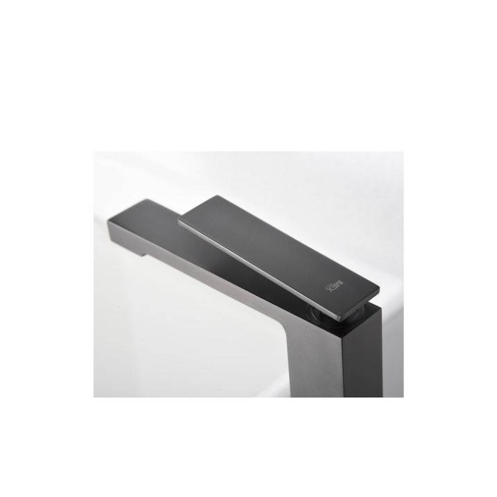 Imex Pisa BDP048-3BGM Αναμεικτική Μπαταρία Νιπτήρα Ψηλή Black Gun Metal