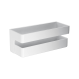 Imex Mayura ABL006 Σπογγοθήκη Επιτοίχια Πλαστική  28x10,5x11cm Λευκή Ματ