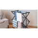 Inofix 1361 Απλώστρα Ρούχων - Πτυσσόμενη Και Επεκτεινόμενη Σε Μαύρο Χρώμα