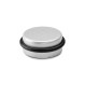 Inofix 2098-C Αυτοκόλλητο Στόπερ Πόρτας 46x18mm Ασημί Ματ 