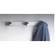 Inofix 3089-3 Κρεμάστρα Μεταλλική με 3 Άγκιστρα 4x38.6x5εκ. Μαύρη 