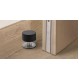 Inofix 3168-3 Στόπερ Ψηλό Πόρτας ή Τοίχου 40x40mm Νίκελ Ματ- Μαύρο