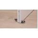 Inofix 3169-7 Ανοξείδωτο Στοπ Πόρτας Διπλής Λειτουργίας σε Χρώμιο Ματ