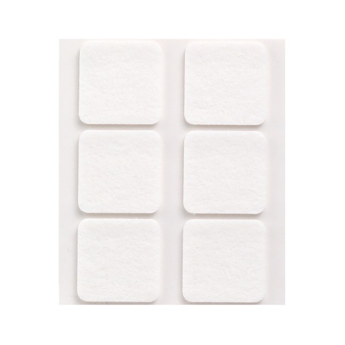 Inofix 4084-2 Τσοχάκια  Προστασίας 3x31x31mm., Λευκά