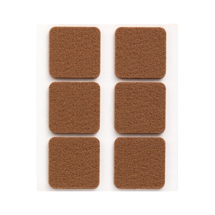 Inofix 4084-4 Τσοχάκια Προστασίας 3x31x31mm., Καφέ