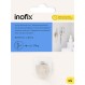 Inofix 4300-1 Κυκλικός Μαγνήτης 19x3mm