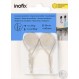 Inofix 4303-1 Μαγνήτης Με Μετακινούμενο Άγκιστρο 19x6mm