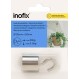 Inofix 4305-1 Μαγνήτης Με  Άγκιστρο 25x52mm